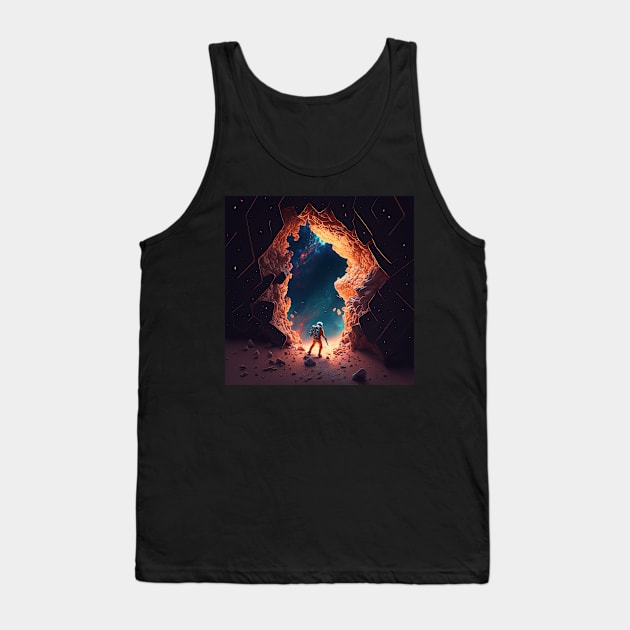 Exploring the Interdimensional Rift - Space Adventures #7 Tank Top by yewjin